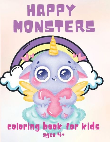 Cover for Dodon · Happy Monsters (Book) (2021)