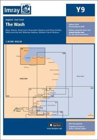 Imray Chart Y9: The Wash - Y Charts - Imray - Books - Imray, Laurie, Norie & Wilson Ltd - 9781786790040 - March 26, 2018