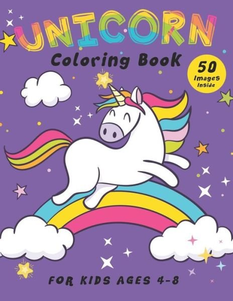 Cover for Happy Kid Press · Unicorn Coloring Book (Paperback Book) (2019)