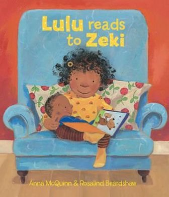 Lulu Reads to Zeki - Booky Girl Lulu - Anna McQuinn - Books - Alanna Max - 9781907825040 - September 13, 2011