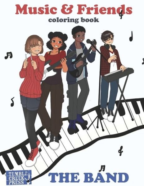 Cover for Dani Dixon · Music and Friends Coloring Book (Paperback Book) (2021)