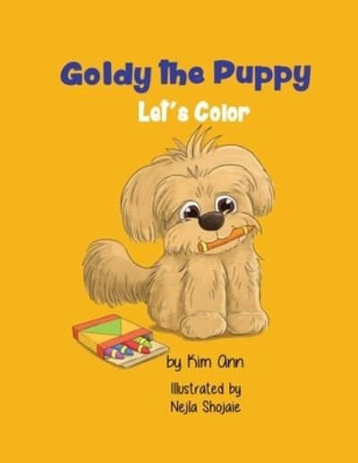 Cover for Kim Ann · Goldy the Puppy Let's Color (Paperback Book) (2021)