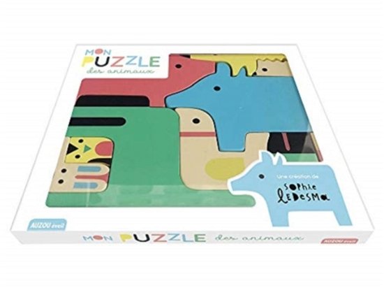 Cover for Wooden Puzzle Animals (N/A) (2021)