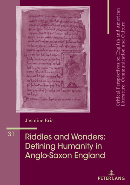 Cover for Jasmine Bria · Riddles and Wonders: Defining Humanity in Anglo-Saxon England : 31 (Paperback Book) [New ed edition] (2023)
