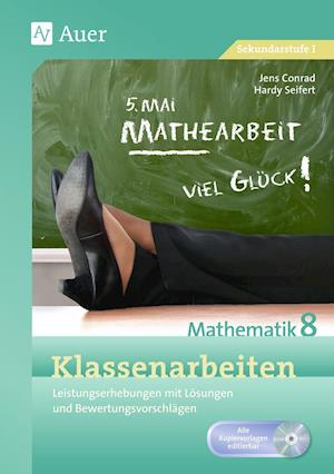 Cover for Jens Conrad · Klassenarbeiten Mathematik 8 (Pamphlet) (2017)