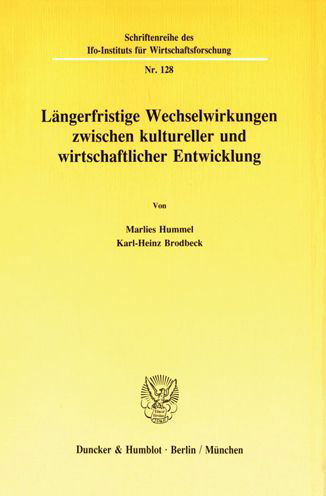 Cover for Hummel · Längerfristige Wechselwirkungen (Bok) (1991)