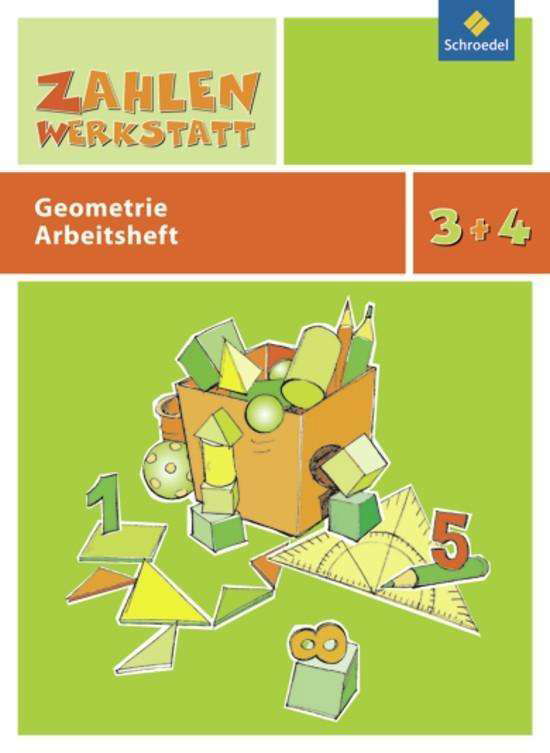 Cover for Zahlenwerk · Zahlenwerkstatt. 3.+4.Sj.Geometrie Arb. (Bog)