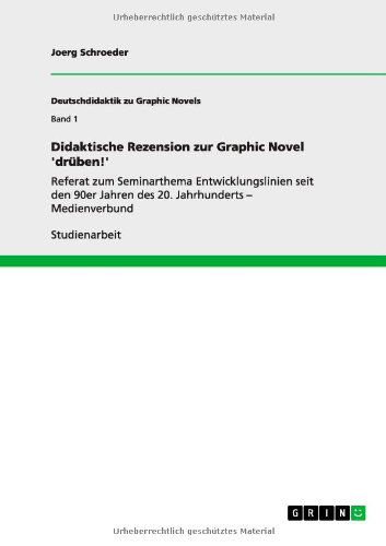 Cover for Schroeder · Didaktische Rezension zur Gra (Book) [German edition] (2012)