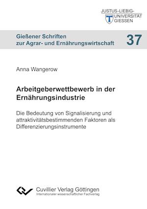 Cover for Anna Wangerow · Arbeitgeberwettbewerb in der Ernährungsindustrie (Paperback Book) (2021)