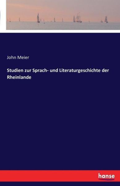 Cover for Meier · Studien zur Sprach- und Literatur (Book) (2016)