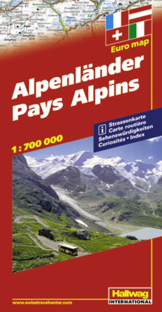 Cover for Rand Mcnally · Alpine Countries (Buch) [Folde ud bog] (2001)