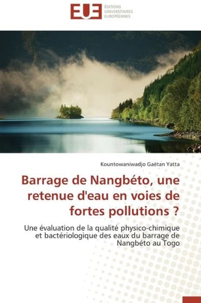 Cover for Yatta Kountowaniwadjo Gaetan · Barrage De Nangbeto, Une Retenue D'eau en Voies De Fortes Pollutions ? (Pocketbok) (2018)