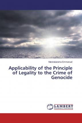 Cover for Emmanuel · Applicability of the Principle (Book)