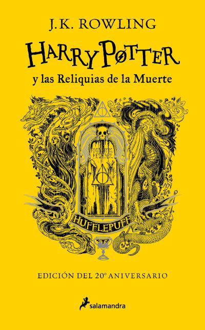 Cover for J. K. Rowling · Harry Potter y las reliquias de la muerte (edición Hufflepuff del 20º aniversario) (Harry Potter 7) (Bok) (2023)