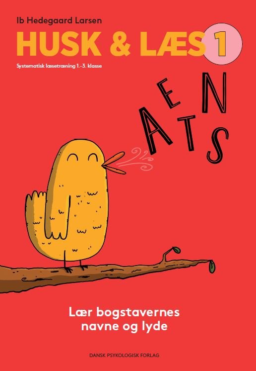 Cover for Ib Hedegaard Larsen · HUSK &amp; LÆS 1 - Lær bogstavernes navne og lyde * PAKKET A 5 STK. * (Sewn Spine Book) [2.º edición] (2022)