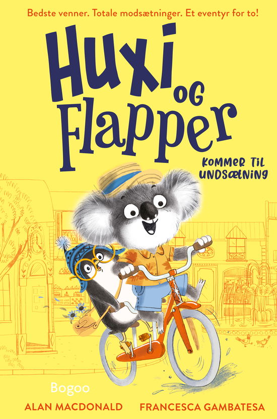 Cover for Alan Macdonald · Huxi og Flapper – Kommer til undsætning (Hardcover Book) [1. wydanie] (2024)