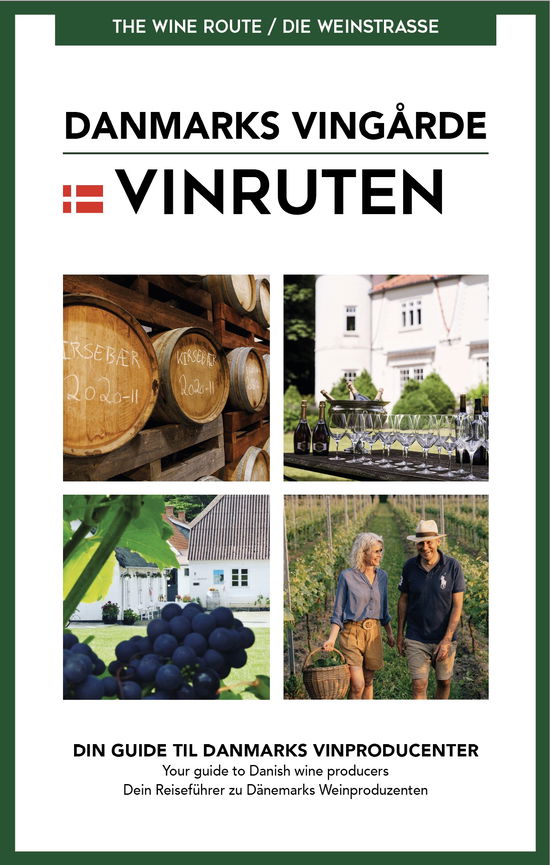 VINRUTEN – Din guide til Danmarks vingårde (Paperback Book) [1. Painos] (2024)