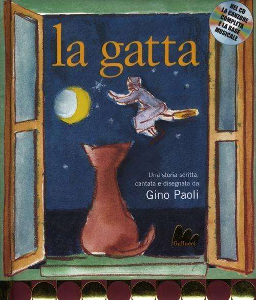 Cover for Gino Paoli · La Gatta. Ediz. Illustrata. Con CD Audio (Book) (2014)