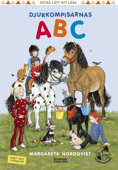 Djurkompisarnas ABC - Margareta Nordqvist - Boeken - Bonnier Carlsen - 9789179794040 - 28 december 2023