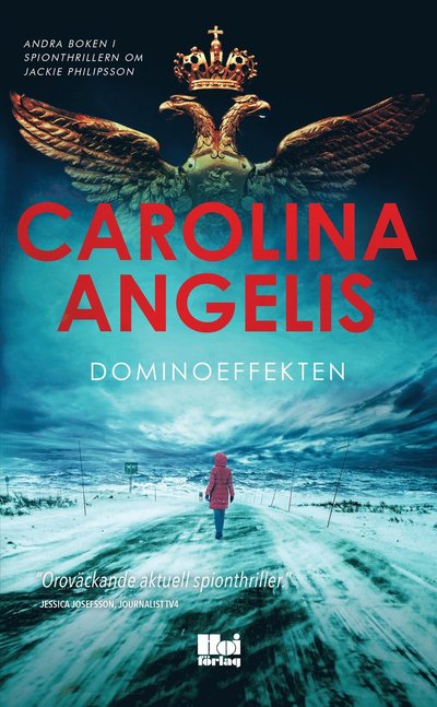 Cover for Carolina Angelis · Dominoeffekten (Paperback Book) (2023)