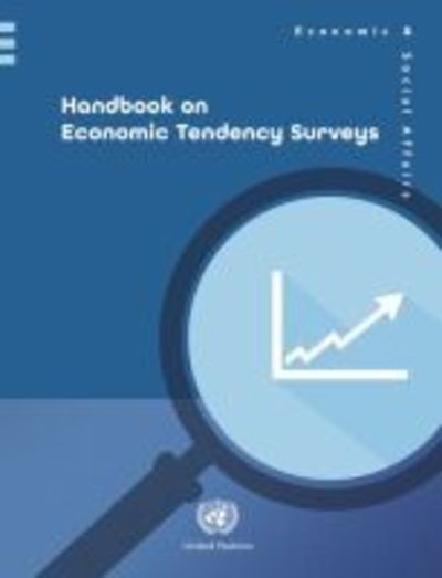 Cover for United Nations: Department of Economic and Social Affairs: Statistics Division · Handbook on economic tendency surveys - Statistical papers (Paperback Book) (2017)