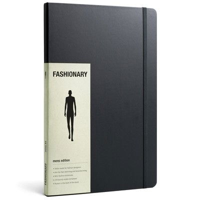 Fashionary Mens Sketchbook A4 - Fashionary - Bücher - Yip, Chi Hung - 9789881831040 - 8. Januar 2010