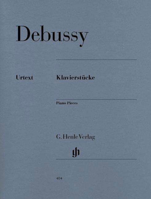 Cover for C. Debussy · Klavierstücke.HN404 (Bog) (2018)
