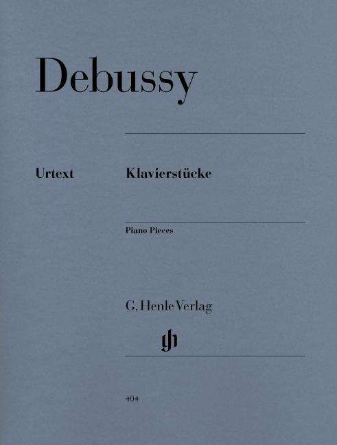 Klavierstücke.HN404 - C. Debussy - Böcker - SCHOTT & CO - 9790201804040 - 6 april 2018