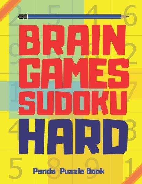 Brain Games Sudoku Book Hard - Panda Puzzle Book - Bøger - Independently Published - 9798600524040 - 18. januar 2020