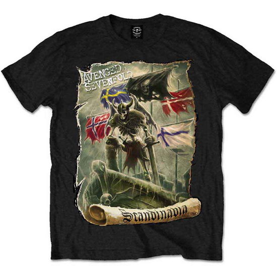 Cover for Avenged Sevenfold · Avenged Sevenfold Unisex T-Shirt: Scandinavia (T-shirt)