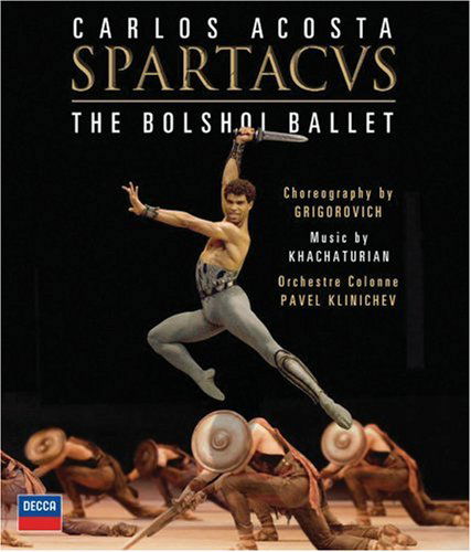Khachaturian: Spartacus (Blu-r - Acosta / Bolshoi Ballet - Elokuva - POL - 0044007433041 - maanantai 19. syyskuuta 2011
