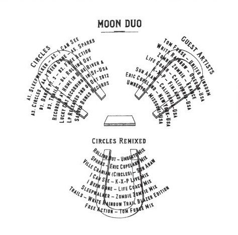 Cover for Moon Duo · Circles Remixed (LP) (2013)