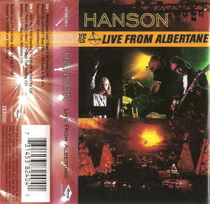 Cover for Hanson · Live From Albertane (Cassette)