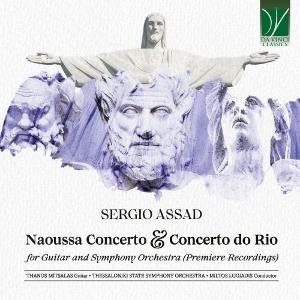 Cover for Thanos Mitsalas, Thessaloniki State Symphony Orchestra &amp; Miltos Logiadis · Sergio Assad: Naoussa Concerto &amp; Concerto Do Rio (CD) (2025)