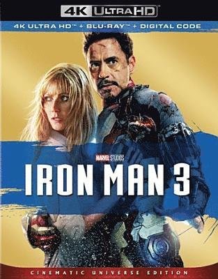 Cover for Iron Man 3 (4K UHD Blu-ray) (2019)
