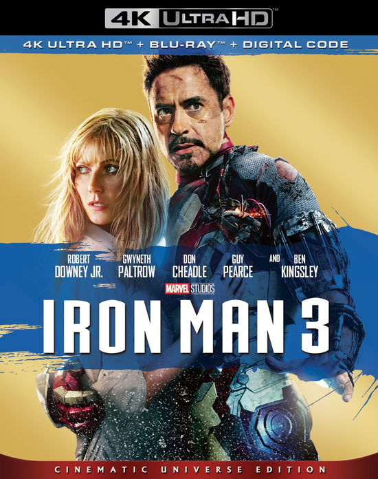 Cover for Iron Man 3 (4K Ultra HD) (2019)