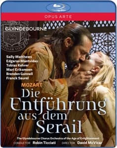 Cover for Glyndebourneoaeticciati · Mozartdie Entfuhrung Aus Dem Serail (Blu-Ray) (2016)