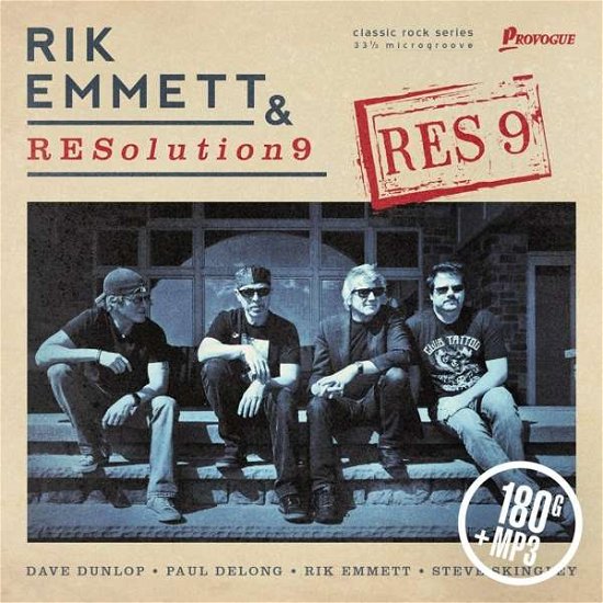 Res9 - Emmett, Rik & Resolution 9 - Música - PROVOGUE - 0819873014041 - 11 de noviembre de 2016