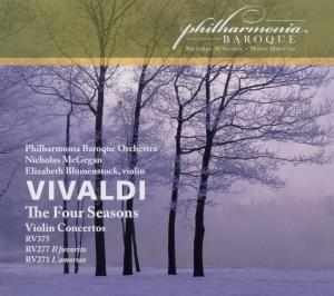 Four Seasons / Vioin Concertos - A. Vivaldi - Musik - PHILHARMONIA BAROQUE PRODUCTIONS - 0852188003041 - 3. oktober 2011