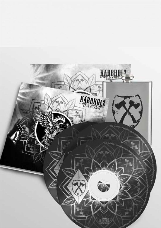 Cover for Kärbholz · Herz &amp; Verstand Live in Köln (Ltd.fanbox/2cd+dvd) (DVD/CD) (2019)