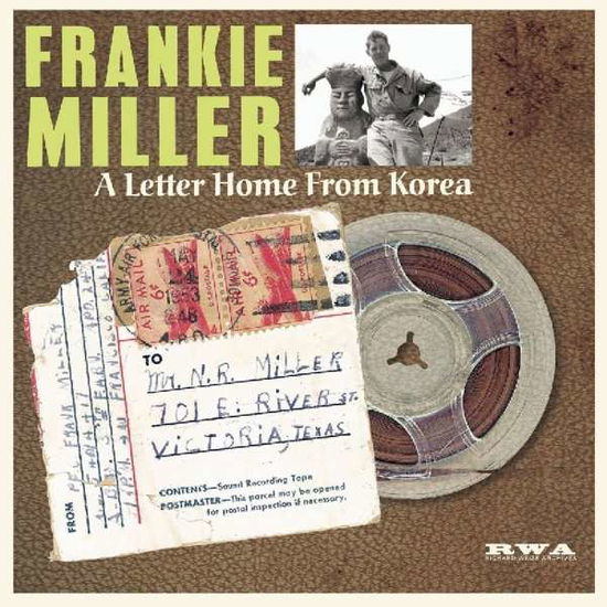 Cover for Frankie Miller · A Letter Home From Korea (LP) (2017)