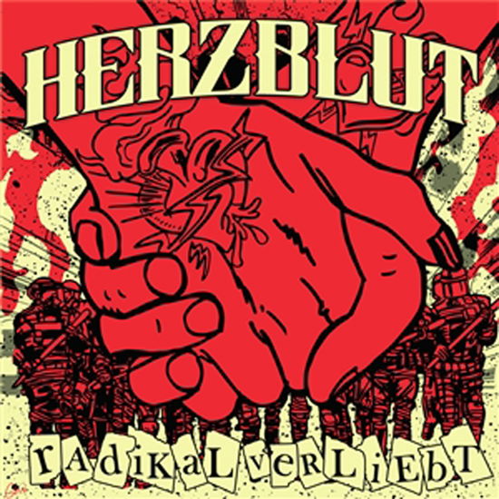 Herzblut · Radikal Verliebt (Red / Marble Vinyl) (LP) (2024)