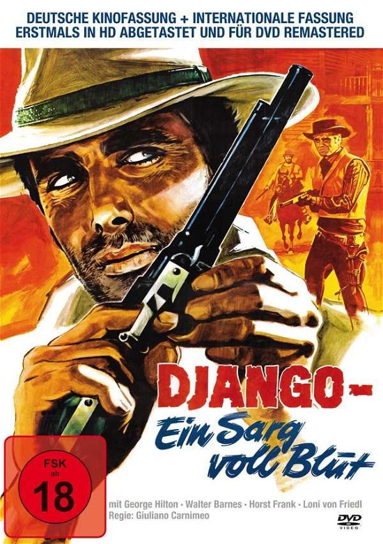 Cover for Hilton,george / Frank,horst / Barnes,walter · Django - Ein Sarg Voller Blut (Kinofassung+langf.) (DVD) (2021)