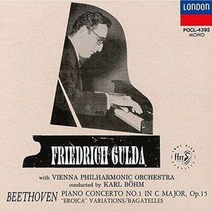 Cover for Friedrich Gulda · Beethoven: Piano Concerto 1 (CD) (2015)