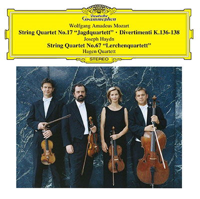 Cover for Mozart / Hagen Quartett · Mozart: String Qrt 17 the Hunt / Divertiments (CD) [Japan Import edition] (2023)