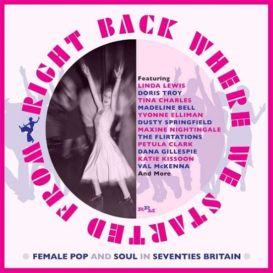 Right Back Where We Started From: Female Pop & Soul In Seventies Britain (Capacity Wallet) - Right Back Where We Started from / Various - Muziek - RPM - 5013929600041 - 23 oktober 2020