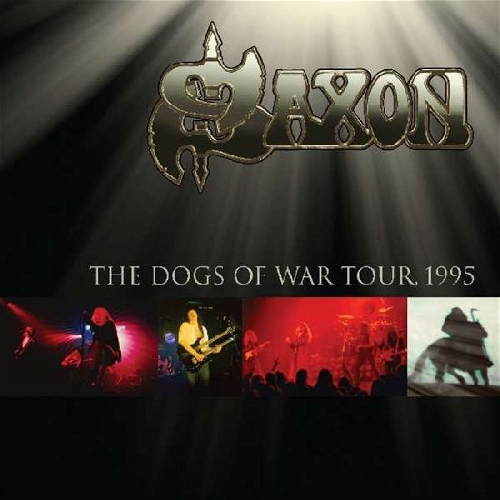Cover for Saxon · The Dogs of War Tour, 1995 (Limited Edition, 180 Gram Gold Vinyl) (2 Lp's) (LP) [Coloured edition] (2019)