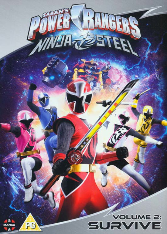 Power Rangers Ninja Steel: Survive (Volume 2) Episodes 5-8 - Movie - Films - MANGA ENTERTAINMENT - 5022366588041 - 10 januari 2018