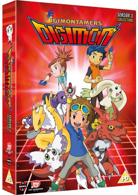 Cover for Digimon Tamers: Digital Monste · Digimon Digital Monsters Season 3 - Digimon Tamers (DVD) (2018)