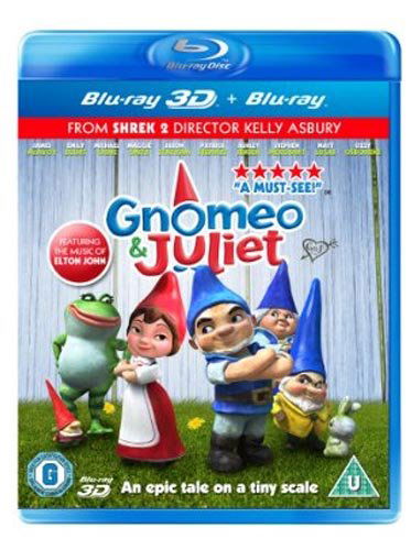 Gnomeo And Juliet - Animation - Películas - UNIVERSAL PICTURES / ENTERTAINMENT ONE - 5030305515041 - 6 de junio de 2011